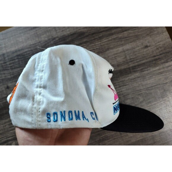 NHRA Hat Adjustable Vintage 90s Nationals Autolite Snapback Cap - Picture 3 of 9